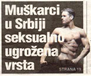 MUŠKARCI U SRBIJI SEKSUALNO