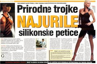 PRIRODNE TROJKE NAJURILE SILIKONSKE PETICE